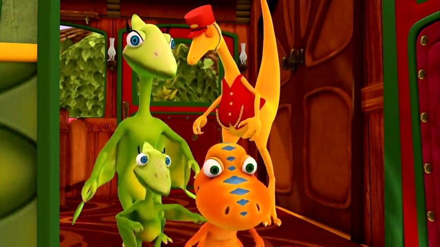 انیمیشن قطار دایناسورها Dinosaur Train - فصل 1 قسمت 19
